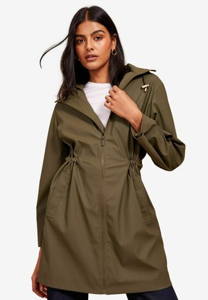 HOODED -REGULAR FIT - Regnjakke / vandafvisende jakker - khaki green