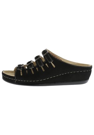 Berkemann Pantolette flach - black