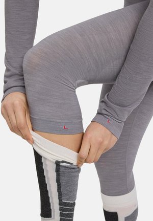 FALKE, Wool-Tech Light 3/4 warm and cold temperatures - 3/4 sportsbukser - grey heather