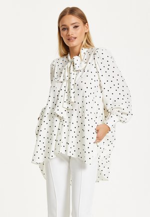 Button-down blouse - white