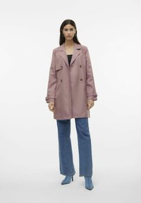Vero Moda REVERSKRAGEN   - Trenchcoat - nostalgia rose