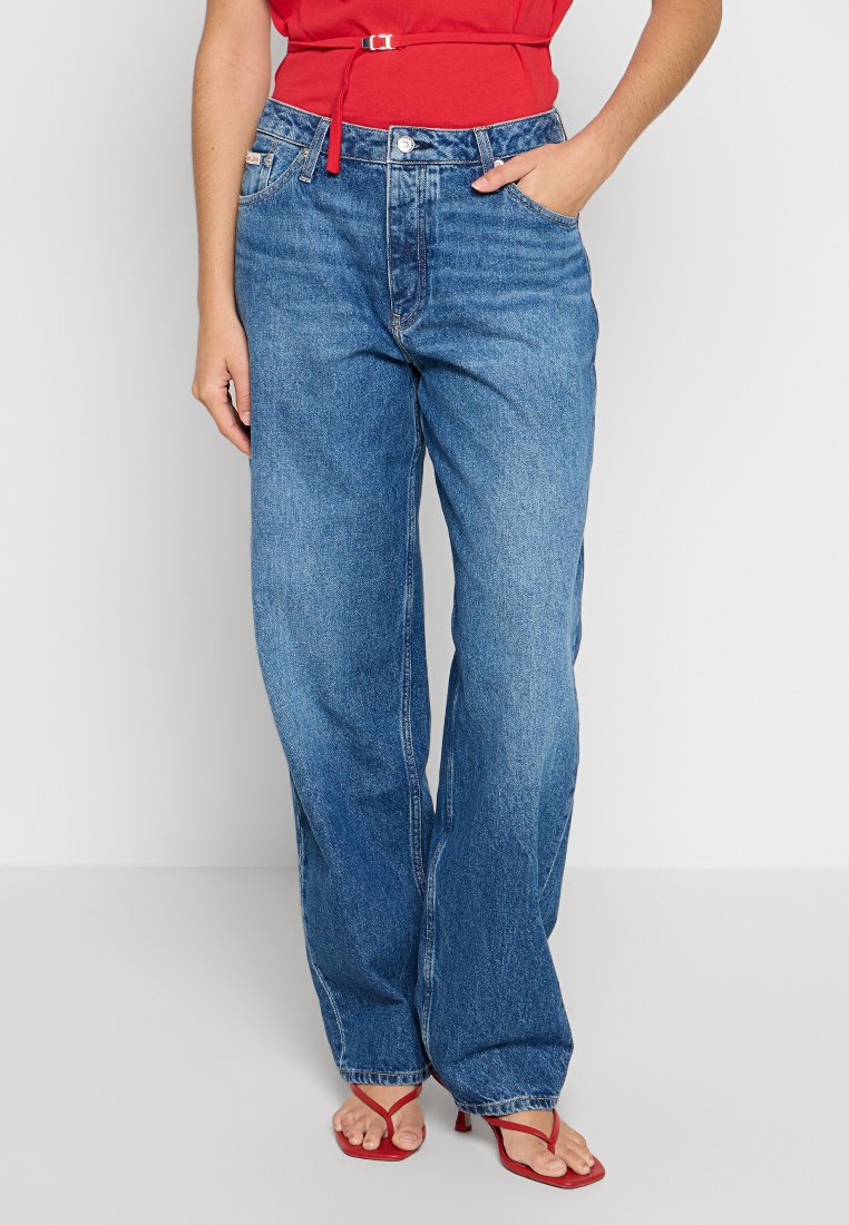 Calvin Klein Jeans Relaxed fit jeans blauw Calvin Klein Jeans Relaxed fit jeans blauw
