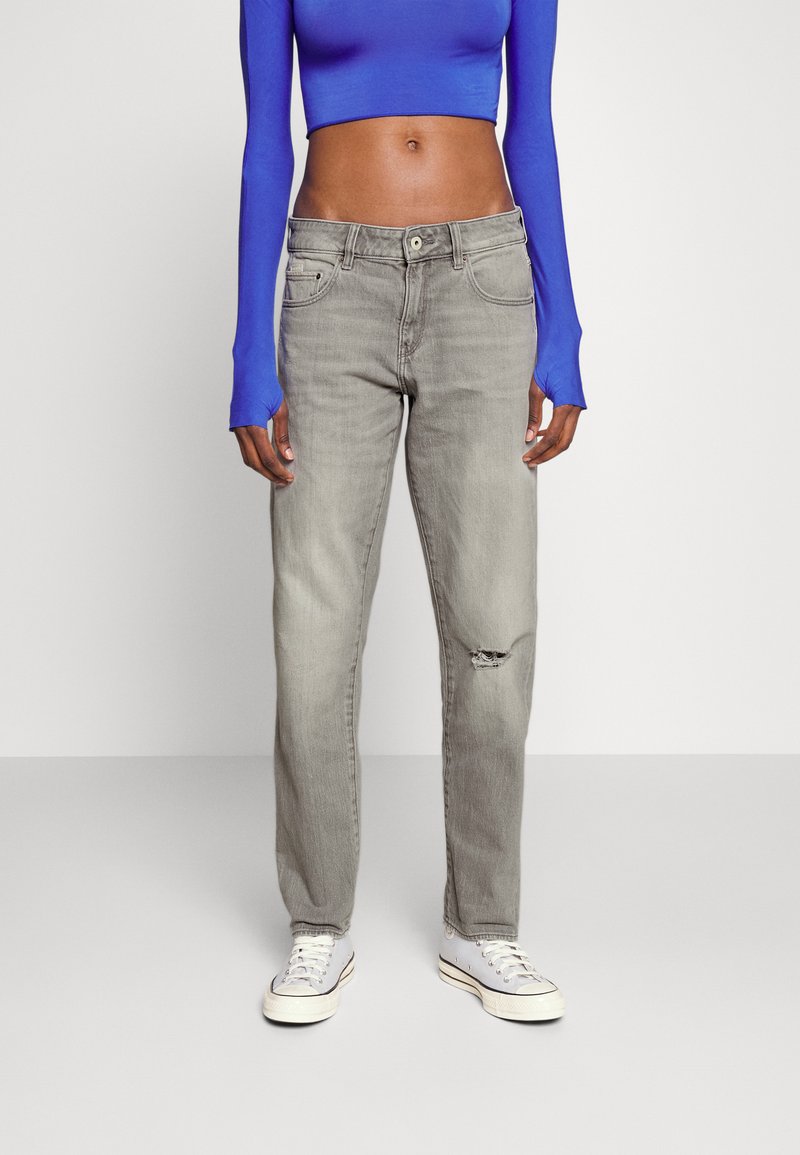 G-Star - KATE BOYFRIEND WMN - Avar lõikega teksad - grey denim, Suurenda