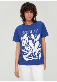 s.Oliver MIT FRONTPRINT - T-shirt z nadrukiem
