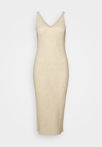 PATTERNED  - Strickkleid - oatmeal
