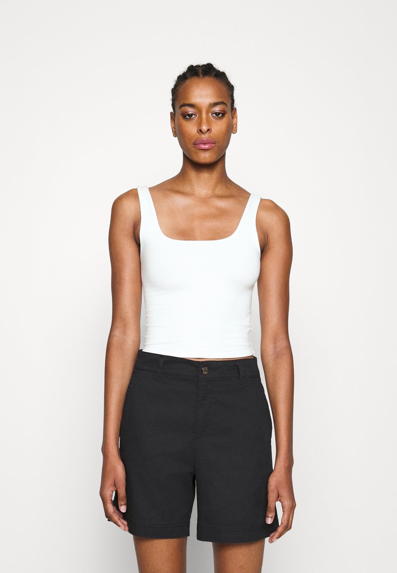 Gap Tall CROP BRAMI Top new offwhite/offwhite Zalando.ie