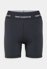 New Balance SLEEK HIGH RISE SPORT SHORT - Tights - black