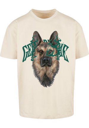 Upscale by Mister Tee, GENDARMERIE - T-Shirt print - sand