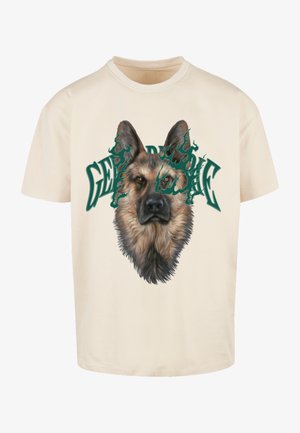 Upscale by Mister Tee, GENDARMERIE - T-Shirt print - sand