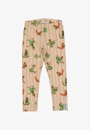 Geggamoja, PETTSON & FINDUS LEGGINGS UNISEX - Tights - pink stripe