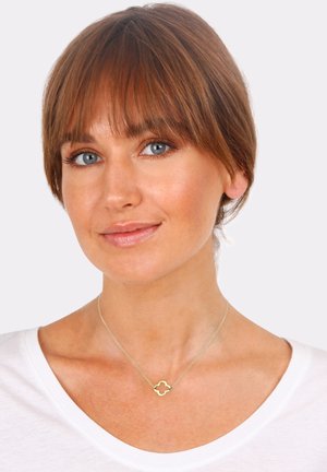 CLOVERLEAF - Necklace - gold-coloured