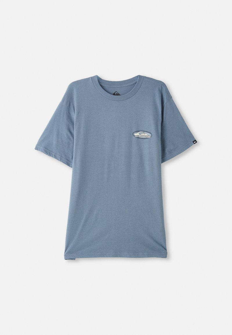 Quiksilver T-shirt print blauw Quiksilver T-shirt print blauw