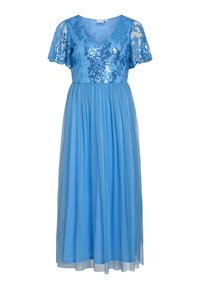 VIULRICANA SEQUIN DRESS - Koktel haljina / svečana haljina - blissful blue