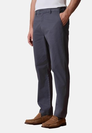 Next, REGULAR FIT - ULTIMATE CHINO TROUSERS  . - Chino - blue grey mid