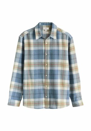 REGULAR FIT-LONG SLEEVE CHECK - Hemd - light blue