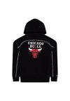 NBA CHICAGO BULLS PIPING HOODIE - Športni pulover - black/red