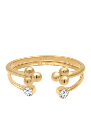 SPARKLING BASIC- MIT KRISTALLEN VON SWAROVSKI® - Ringe - gold-coloured