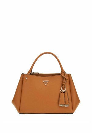 Guess, BORSA DONNA TALENT MULTI COMP SATCHEL CARAMEL - Sac à main - marrone