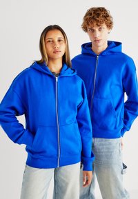 Jack & Jones PREMIUM JPRBLUHARVEY ZIP HOOD UNISEX - Sweat zippé - surf the web