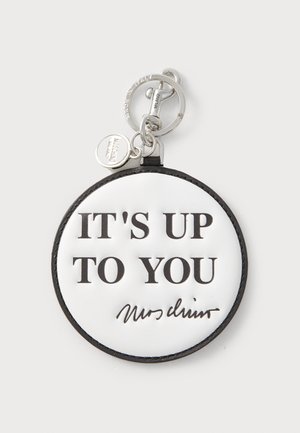 MOSCHINO PORTACHIAVI - Keyring - white