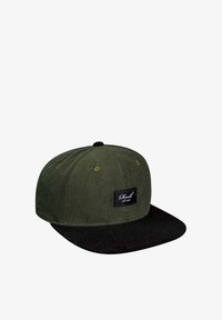 Unselected, moss green black cord