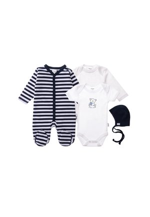 HELLO WORLD SET - Beanie - dunkelblau