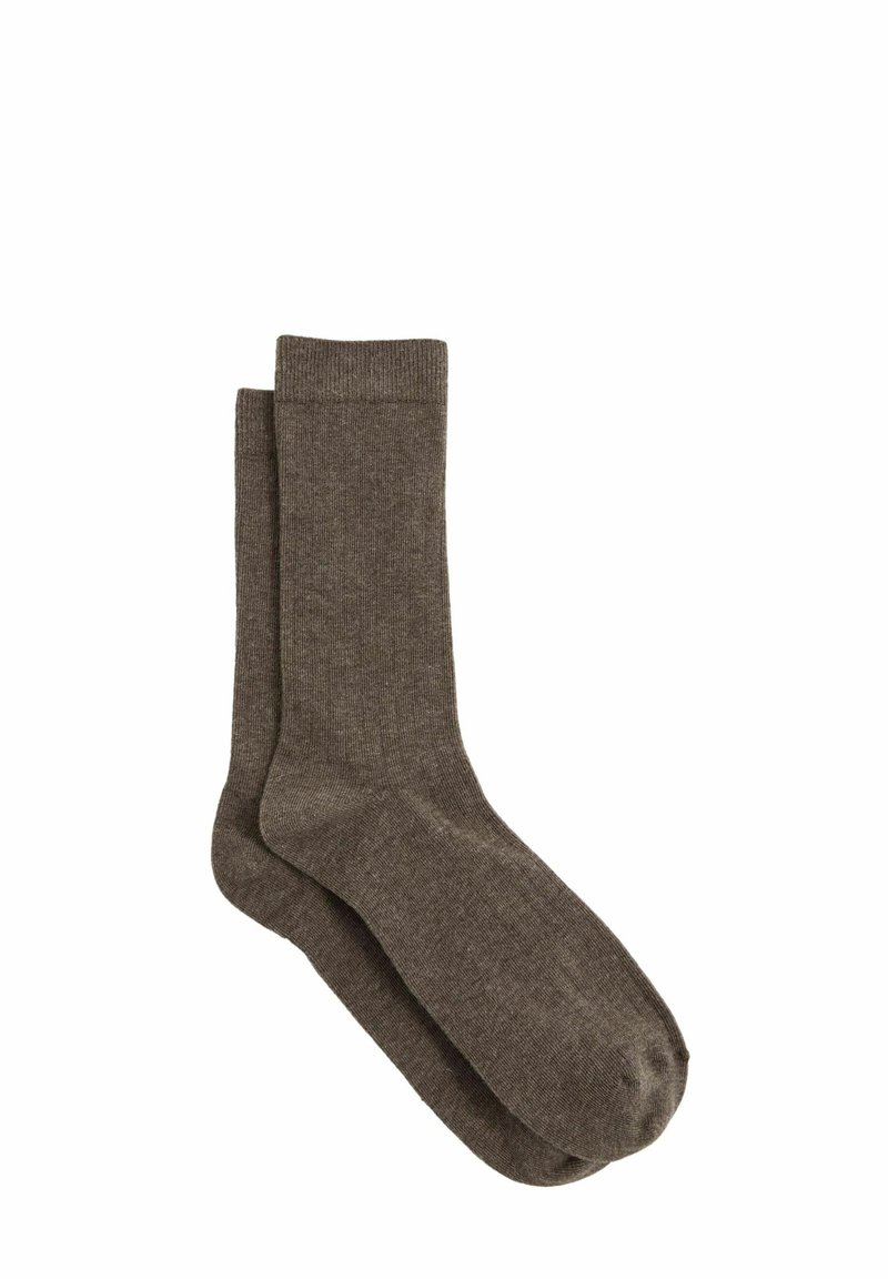 Reiss FELICIA BLEND LOAFER  - Strømper - chocolate