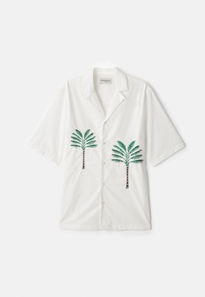 OFFICINE GENERALE LUIS PALMTREE EMBROIDE - Chemise - ecru