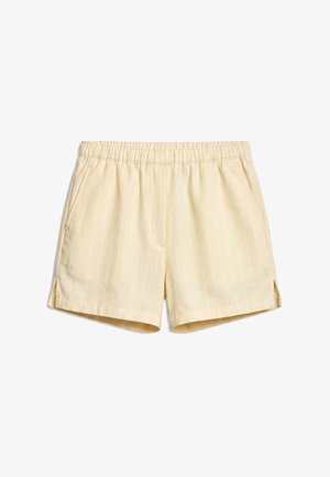 Pegador, OLGA STRIPED LOOSE SHORTS - Pantaloni de trening - butter yelllow