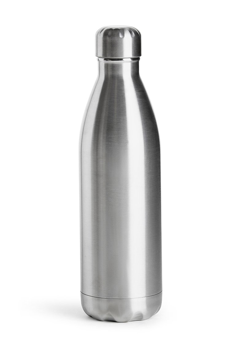 Sagaform Vattenflaska silverfärgat