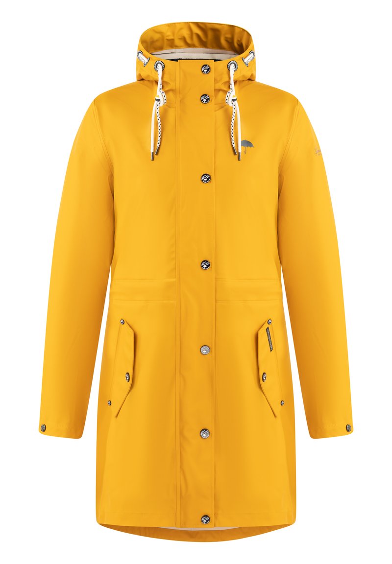 Schmuddelwedda Regenjas mosterdgeel