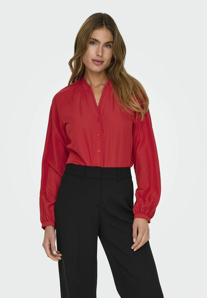 JDY JDYLOLI - Blouse - barbados cherry