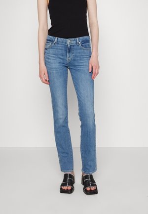 Straight leg jeans - light-blue denim