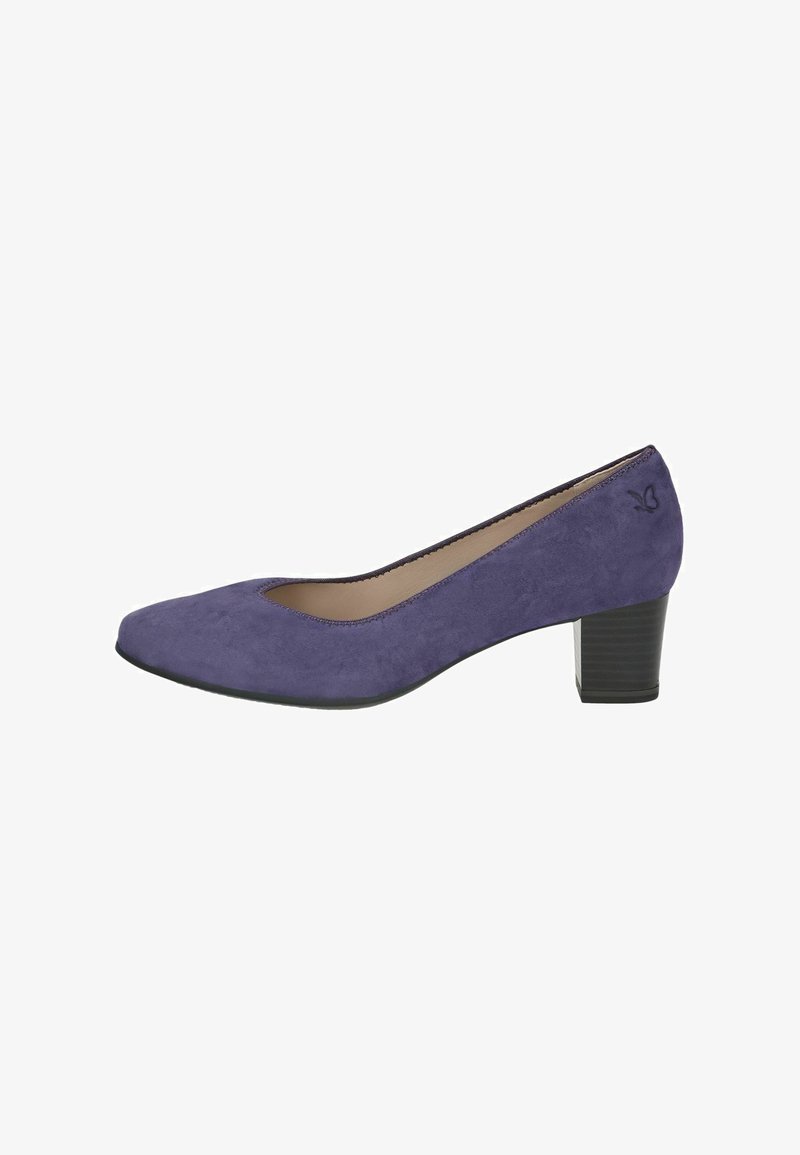 Caprice Klasične pete - purple suede