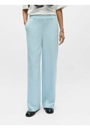 OBJLISA WIDE NOOS - Pantalon classique - winter sky