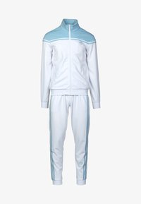 Unausgewählt, white blue bell