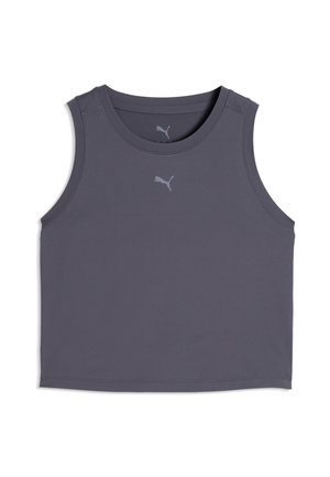 Puma, W CLOUDSPUN SLEEVELESS TANK - Μπλούζα - inky depths