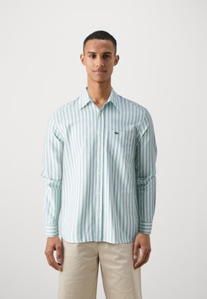 Lacoste Camisa - fluorine green/white