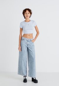 GAP TEE - T-shirts med print - jet stream blue