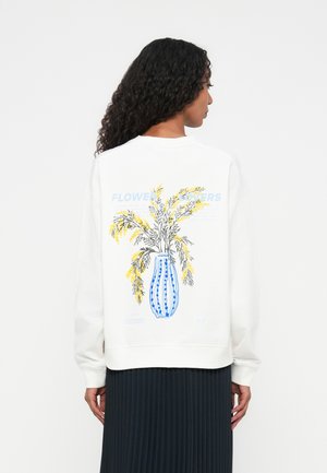 CREWNECK - Φούτερ - silky white