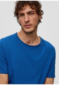 s.Oliver Jednoduché tričko - ozeanblau