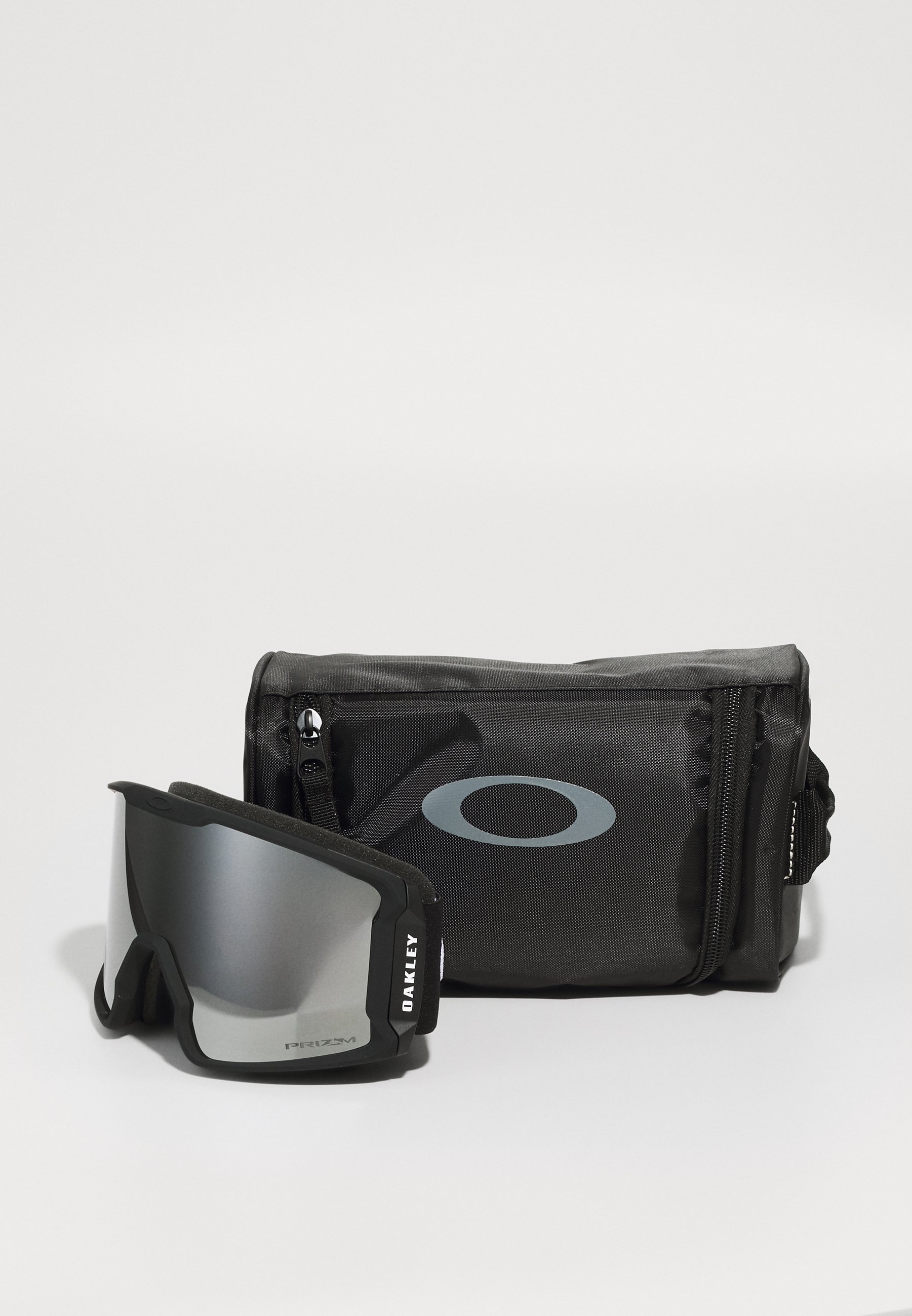 Oakley LINE MINER L UNISEX - Ski goggles - matte black/black
