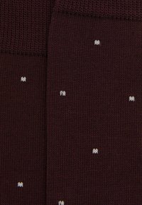 Reiss MARIO SPOT POLKA DOT - Strømper - bordeaux