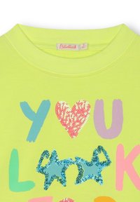 Billieblush Felpa - jaune fluo