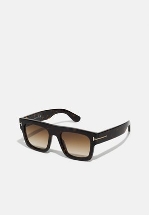 UNISEX - Sunglasses - dark havana