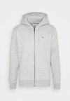 REGULAR ZIP HOOD - Sudadera con cremallera - light grey heather