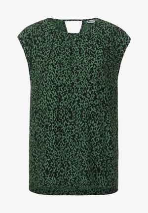 MIT ALLOVER PRINT - Blouse - grün