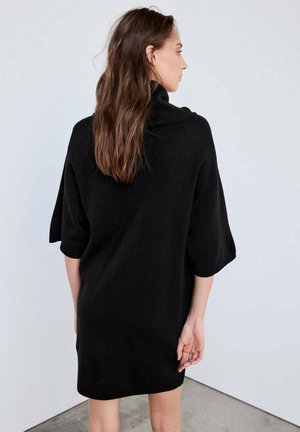 Mango, ADULT - Robe pull - black
