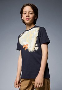 Guess - JUNIOR - T-shirt imprimé - smart blue Image miniature 1