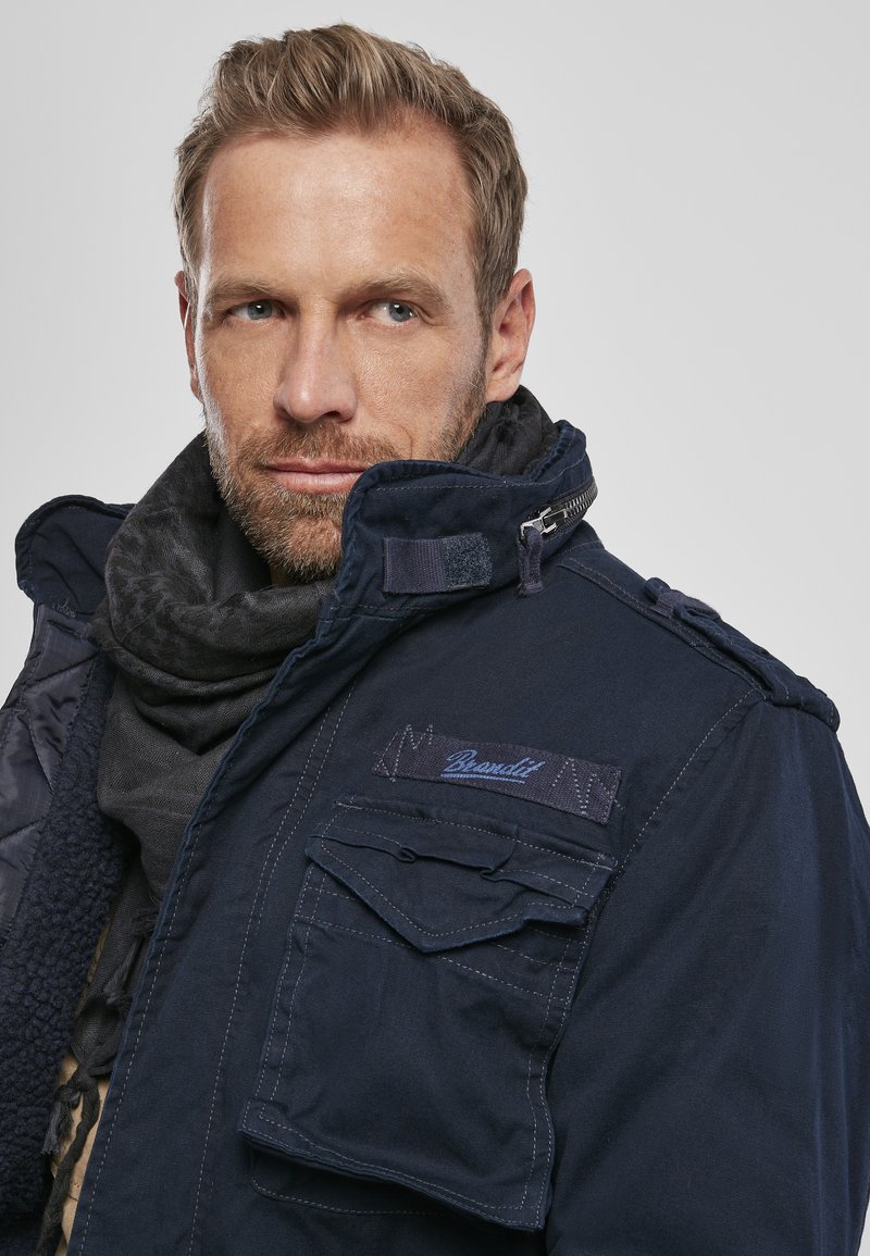 Herren Trenchcoats | Brandit GIANT Parka navy/dunkelblau - RV18952 Herren Trenchcoats | Brandit GIANT Parka navy/dunkelblau - RV18952